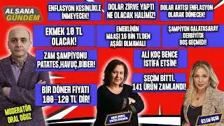 MACİDE AĞIRBAŞ, ORAL OĞUZ,  8 HAZİRAN ALSANA GÜNDEM CANLI YAYINI