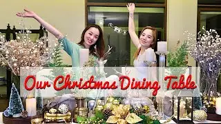 How We Decorate Our Dining Table For Christmas