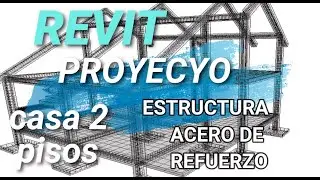 aprender revit 2021 desde cero - Video 6 - Como dibujar Aceros de Refuerzo