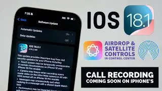iOS 18.1 Beta 7 Call Recording Coming Soon on iPhone's Full Details in Telugu By PocketTech