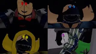 Arsenal FNAF Event all jumpscares