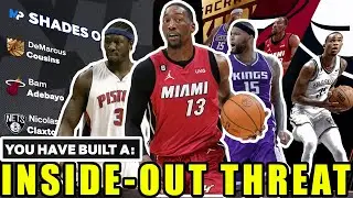 UNDERSIZED 6'8 INSIDE-OUT THREAT CENTER BUILD IS A PROBLEM AT THE REC CENTER NBA 2K24