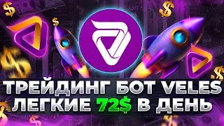 Трейдинг бот Veles Finance: Мой опыт использования и +2173$ профита за месяц