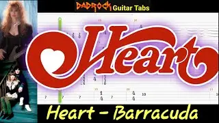 Barracuda - Heart - Guitar + Bass TABS Lesson