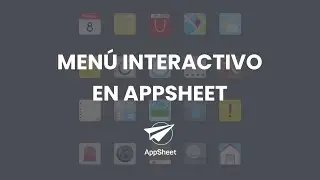CÓMO CREAR UN MENÚ INTERACTIVO EN APPSHHET