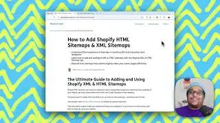 How to Add Shopify HTML Sitemaps & XML Sitemaps