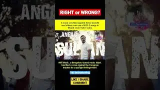 FIR against rahul gandhi for KGF music | rahul gandhi | bharat jodo yatra #shorts