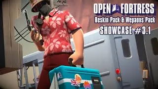 Open Fortress Reskin Pack & Weapons Pack Mods - Showcase Gameplay #3.1 | TF2 Android Mod