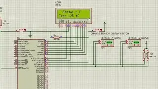LCD interfacing with LPC2148 ARM controller and Proteus simulation