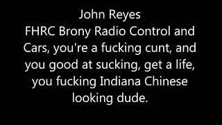 A message for (John Reyes) FHRC Brony Radio Control and Cars