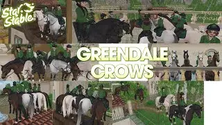Клуб Greendale Crows - Паркур в Хозяйстве Серебряной Поляны + Делаем Баги | Star Stable Клип