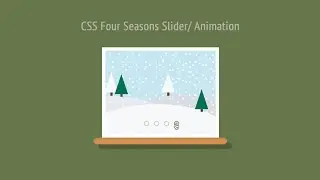 CSS Four Seasons Slider/ Animation