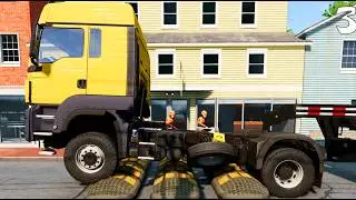 Trucks vs Speed Bumps & others 70 (BeamNG.drive)
