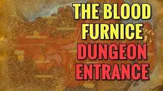 The Blood Furnace Dungeon Location (WoW TBC)