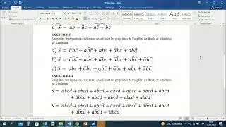 Logique Combinatoire 3 -Travaux dirigés