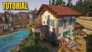 Cozy Farmhouse / Countryside House - Minecraft Tutorial - Easy