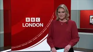 BBC London: Studio B Debut bulletin with open, weather & close. 18.10.2022