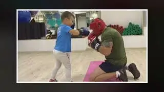 Тренировка по боксу