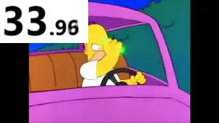 The Simpsons Season 1 Intro - Any% Speedrun Former World Record 52.93 Seconds
