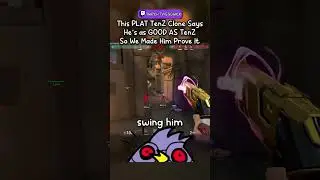 PLAT Tenz Clone Says He's as GOOD AS TENZ... So we made him prove it (ft. 
