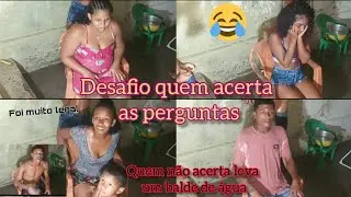 DESAFIOS DA NAAY QUEM ERRA A PERGUNTA LEVA UM BALDE DE ÁGUA FRIA NA CABEÇA + RIR DE MAIS 🤣😂