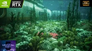 Subnautica RTX in Unreal Engine 5 - but in 8k 60 fps! | Unreal Engine 5 | 3D render