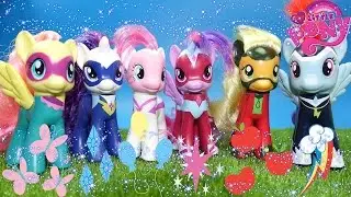 My Little Pony toys Pony mighty Chinese review 6 Super cartoon pony My little pony Power pony