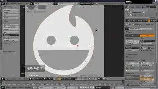 Blender 3D Tutorial - Curve 2d & 3d Part.43