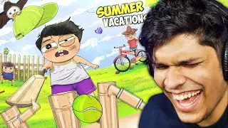 Poonia REACTS to HARDTOONZ Animation Ft. Traumatic Summer Vacations