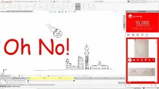 Oh No! City Asteroid Strike in SOLIDNAPKIN 2019!