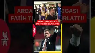 🟡🟣 Eyüpspor'da Arda Turan, soyunma odası konuşmasıyla Fatih Terim'i hatırlattı!
