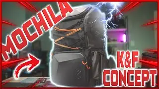 MOCHILA para FILMMAKER/FOTOGRAFO  da K&F CONCEPT KF13.107 |UNBOXING E REVIEW|