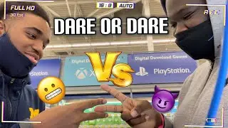 DOING DARES IN WALMART!!!/ New Year’s Vlog