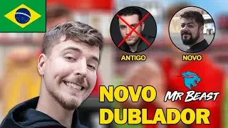 Conheça o NOVO DUBLADOR do MR BEAST! (Deu treta!)