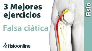 Los 3 MEJORES ejercicios para la FALSA CIÁTICA por SÍNDROME DEL PIRAMIDAL