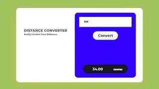 How to  Create JavaScript Project Dynamic Distance Converter with Source Code Free Download in Hindi
