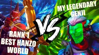 MY GENJI VS BEST HANZO IN THE WORLD! (Overwatch 2 1v1)