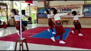 Juara 1 Lomba Senam PKK desa Kluwih