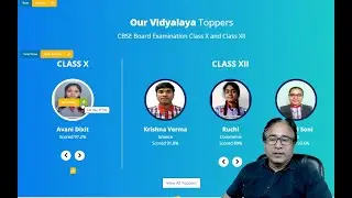 How to Edit Toppers of Vidyalaya at home Page