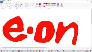 DRAWING E ON LOGO