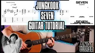 Jungkook SEVEN Guitar Tutorial