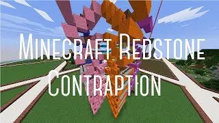 Minecraft Redstone: Canon in D Playd By NoteBlocks (WIP)