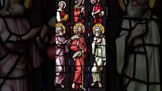 Jesus ☦️ Stained Glass Style Animated Art