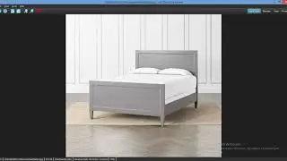 AutoCAD 3D Modeling, bed tutorial, AutoCAD 3D моделирование кровати