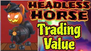 HEADLESS HORSE TRADING VALUE IN ADOPT ME HALLOWEEN #headlesshorse #adoptme