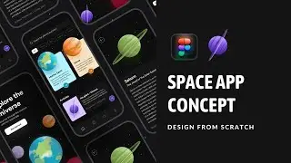 Designing a Space App From Scratch in Figma