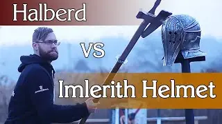 Halberd and Imlerith helmet. This is not the Witcher TV show!