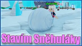 STAVÍM SI SVOJE SNĚHULÁKY!😱😍 Roblox Snowman Simulator