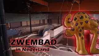 Verlaten zwembad in NEDERLAND!