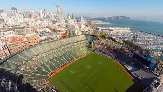 DJI Phantom 2 at AT&T Park, San Francisco